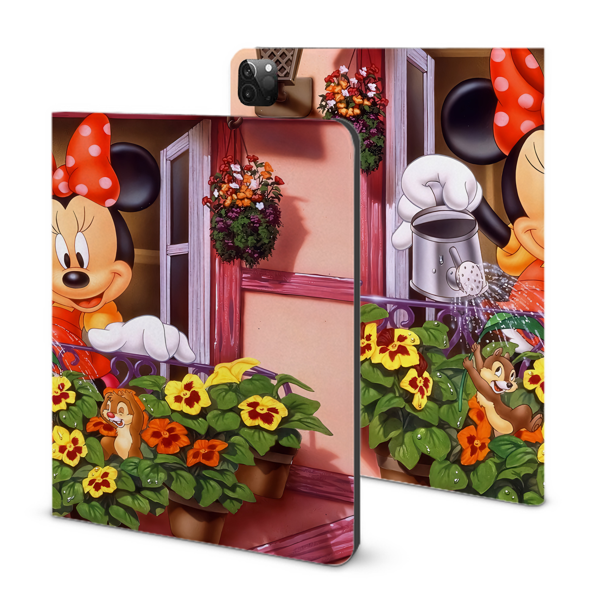 （画像用） ミッキーマウス Mickey Mouse IPadケース ペンホルダー付き ブックスタイルデザイン